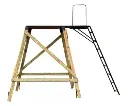 8' High Grade Wood Stand Kit